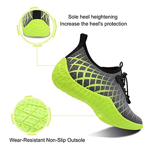 Spesoul Womens Mens Water Sports Shoes Outdoor Quick Dry Barefoot Athletic Aqua Shoe for Beach Swim Pool Surf Diving Yoga