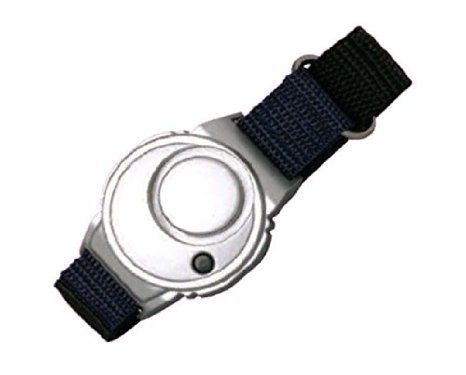 Loud Wrist Worn Personal Safety Security Panic Attack Jogger Runner Walker Alarm 130dB Silver Strap