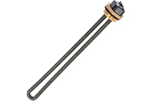 Bittwee 520900 RV Water Heater Element Kit, Automotive Electric Water Heater with New Gasket Replace 520789 232794 Heating Element Screw-In 1440W 120V, Universal for Suburban RV SW Series