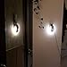 Sensky Motion Sensor Night Light Eye Friendly Front Low Light and Bright Back Light Design Night Lights for Bathroom Hallway (Warm White)