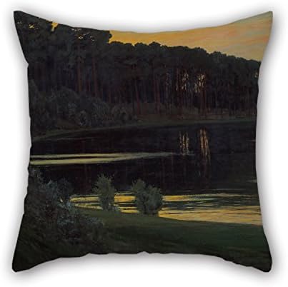 RISEE Oil Painting Walter Leistikow - Grunewaldsee Pillow Covers ,best For Teens,valentine,dance Room,wedding,drawing Room 20 X 20 Inches / 50 By 50 Cm(double Sides)