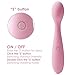 SVAKOM Keri - Pink Rechargeable, Contoured Vibrator - Waterproof Dildo - Vibrating Personal Massager - Sex Toys for Men, Women & Couples - Intelligent & Quiet