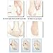 Kalevel 2pcs Big Toe Separators Gel Straightener Toe Spreaders Spacers for Hammer Toes Pedicures Bunion Corrector Sleeve Pain Relief for Women Men (Big Toe)
