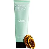 wakse Exfoliant Clay Masque – Deep Cleansing Face & Body Scrub for Smooth, Glowing Skin