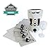 astropaQ 1.5L Wine Pouches (6 pack) [Eco-Friendly Wine Bottle Alternative] - Easily Bottle, Dispense & Store Your Wines - Perfect For Home Winemakers and Small Wineries to Sell in Your Tasting Room!
