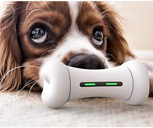 Smart Interactive Dog&Cat Toys,Wicked Automatic Electronic Dogs Bones - 9 Sports Modes - 12 Emotional System - FDA Safe Material - 2 Play Ways - Durable Pet Toy For Boredom&Aggressive Chewers
