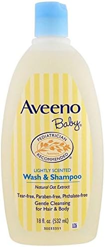 aveeno wash and shampoo 18 oz