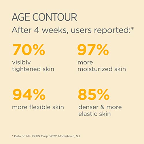 ISDIN Age Contour Face and Neck AntiAging Benefits Cream, Moisturizing