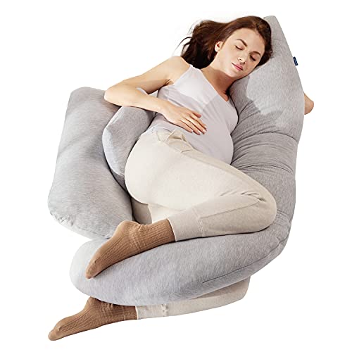 Bedsure Pregnancy Pillows for Sleeping, HShaped Adjustable Maternity