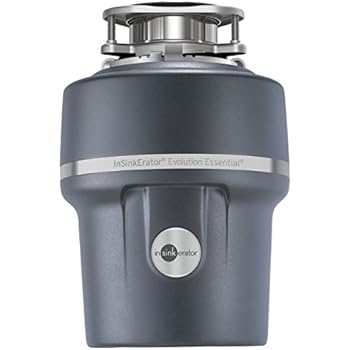 InSinkErator Garbage Disposal + Air Switch + Cord, Evolution Essential XTR, 3/4 HP Continuous Feed