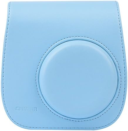 CAMSIR-Fujifilm Instax Mini 8 Case Bag With Vintage Comprehensive Protection-Blue