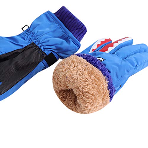 RARITYUS Women Fur Flip Cover Mittens Warm Soft Half Fingerless Winter Gloves for Teen Girls Outdoor Sports - Thumbnail 5