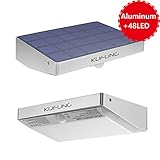 KUFUNG LED Waterproof Outdoor Solar Motion Sensor Security Lights, for Garden Pathway Yard Patio (48LED)