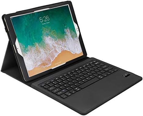 iPad Pro 12.9 Keyboard Case, Tonb Shop Wireless iPad Keyboard + Folio Smart Keyboard Case, with Pencil Holder, Auto Wake/Sleep Feature for Apple iPad Pro 12.9 inch (ipad pro 12.9 1st/2ed)