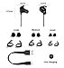 Bluetooth Headphones, QY19 Sweatproof V4.1 Wireless Bluetooth Earbuds Sport Earphones Hands-Free Stereo Headset for Running, Sports & Exercise with Microphone for iPhone 7/7 Plus Samsung LG (Black)