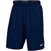 Nike Team Men's DRI-FIT Flex Woven Short (NO Pockets) nkDJ8693 419 Size 3XL Navy/White