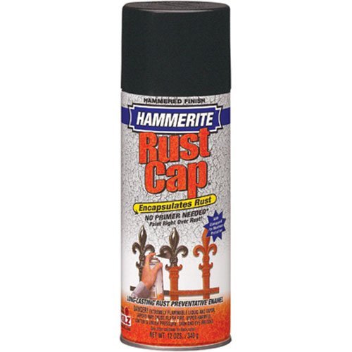 Masterchem Industries 41140 Hammered Spray Paint, Black