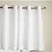 Lorraine Home Fashions Jackson 58-inch x 24-inch Tier Curtain Pair, White