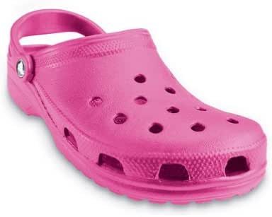 Amazon.com  Crocs Unisex-Adult's Classic Clogs, Pink (Fuchsia-Bubblegum), 9 UK Men \/ 10 UK 