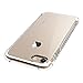 LUVVITT [Clear Grip] Soft Slim Flexible TPU Back Cover Transparent Rubber Case for Apple iPhone 8 (2017) - Clear