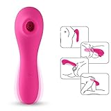  Clitorial Suction Vibrator Feelingirl Rechargeable G Spot Clit Vibrator for Women, Waterproof Nipple and Clit Stimulator Viberate Adult Toy Sucking Toy with 10 Sucksex and 20 Vibration Modes 