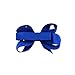 Tianyume 20pcs Soild Baby Girl Hair Bows Colorful 2.4 inch Mini Ribbon Lined Alligator Epidemic Hairpins for Children Headwear
