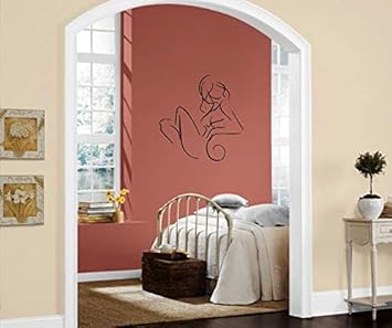 Sexy Young Girl Naked Body Sketch Wall Sticker Amazon De Baby Sexy Young Girl Naked Body Sketch Wall Sticker Amazon De Baby