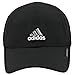 adidas Men's Adizero 2 Relaxed Performance Cap, Black/Aluminum 2/ White, One Size