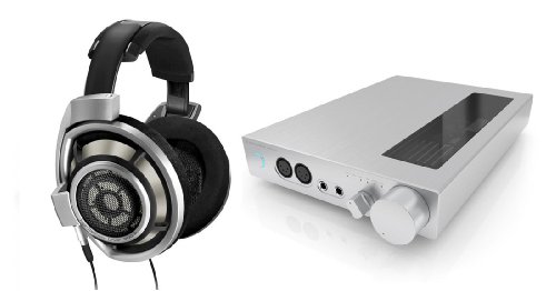 Sennheiser HD800 Professional Studio Over-Ear Headphones and HDVD800 Digital Headphone Amplifier