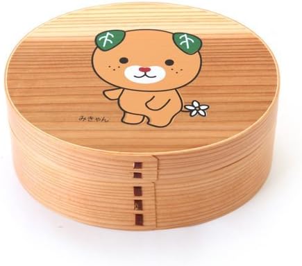Amazon みきゃん曲げわっぱ 小判弁当箱 小 白木 漆器 杉 保湿 天然木製 おかず 仕切り 漆 ランチボックス 学生 通勤 手作業 水分 ご飯 天然木 女性 男性 日本国内加工品 弁当箱 オンライン通販