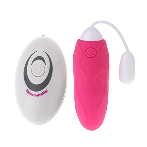 Rainly Hot Pink Silicone Wireless Remote Control Whisper Quiet, Waterproof, Wireless, Neck Shoulder Back Body Tool