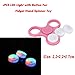 Joykith 3PCS LED Light with Button For Fidget Hand Spinner Toy [3D Figit] Premium Quality EDC Focus Toy for Kids & Adults - Best Stress Reducer Relieves ADHD Anxiety (B)