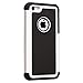 iPhone 5C Case, AUMIAU Hybrid Dual Layer Shock Absorbin Armor Defender Protective Case Cover (Hard Plastic with Soft Silicon) for Apple iPhone 5C
