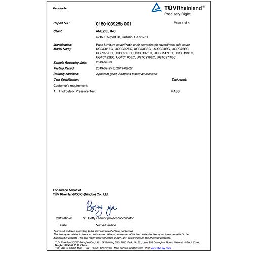 4 SONGMICS+Rectangular+Furniture+Waterproof+Anti+Fade