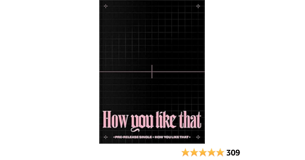 Blackpink Blackpink Special Edition How You Like That Album Cd Photo Book 2 Card F Poster Tracking Code K Pop Sealed Amazon Com Music