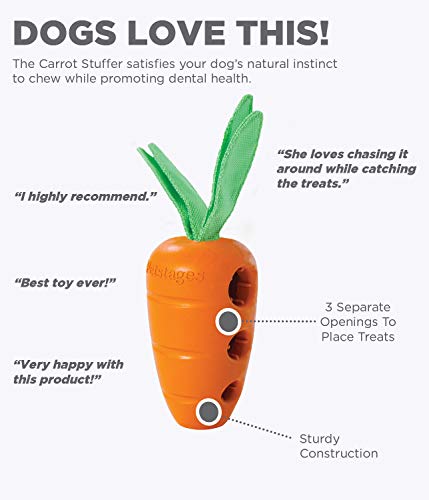 Petstages Carrot Stuffer Dog Toy - Image 5