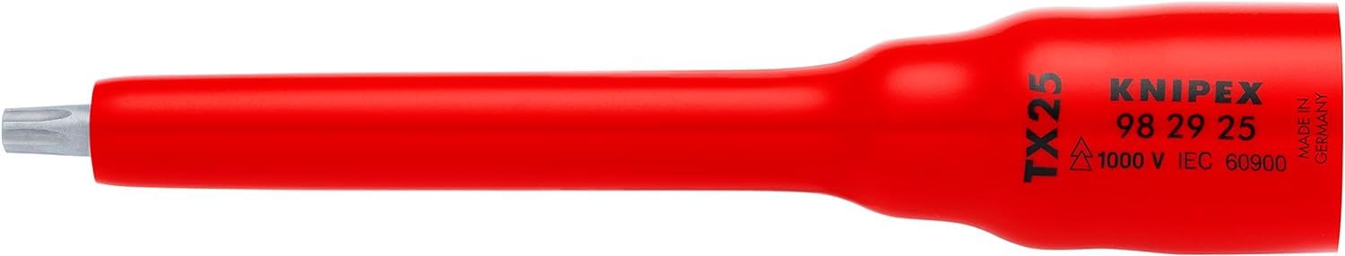KNIPEX Socket 3/8'' for TX25 123 mm, 98 29 25