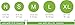 gDiapers Cloth Inserts, Size Medium/Large/X-Large (6 Count)