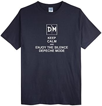 Zomoo Men's Enjoy Depeche Mode Short Sleeve T-shirt Tees Black XL