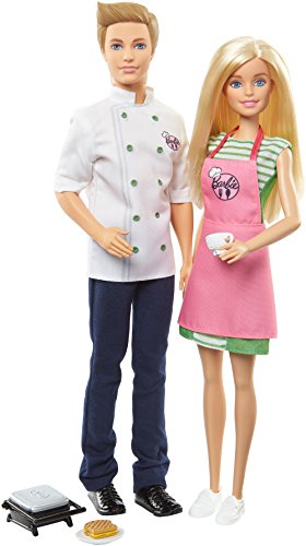 Barbie café fashion doll playset