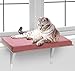 Bundaloo Cat Window Perch Seat with Washable Removable Cover (Large)