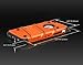 Zizo BOLT Series compatible with iPhone 6 Plus Case Military Grade Drop Tested Tempered Glass Screen Protector Holster iPhone 6S Plus ORANGE BLACK