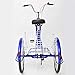 KUNS Adult Tricycle Trikes 7 Speed 3-Wheel Bikes,24 Inch Wheels Cruiser Bicycles with Large Shopping Basketthumb 2