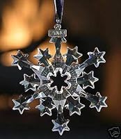 Swarovski 2004 Annual Christmas Snowflake Ornament | Amazon price