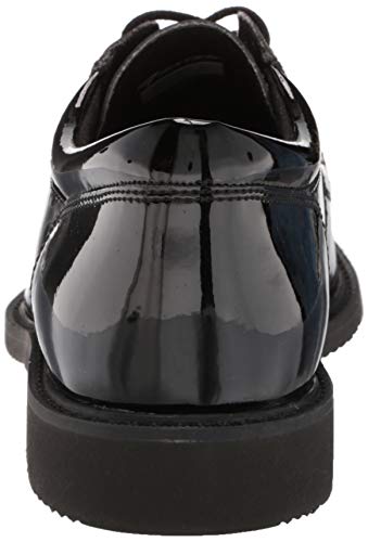 Bates Men's Sentry Lux High Gloss Oxford, Black 14
