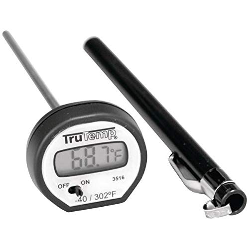Taylor3516 Trutemp® Digital Instant Read Thermometer With 0.3" Lcd Readout