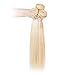 VIOLET HAIR 613 Blonde Brazilian Human Hair Straight 3Bundles Length 18 20 22in, straight bundles 100% Pure 613 Remy Human Hair Weave