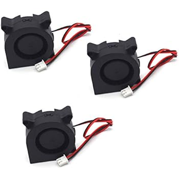 Antrader 4020 40x40x20mm 12V DC Brushless Radial Cooling Turbo Blower Fan for DIY 3D Printer Extruder Humidifier 3-Pack