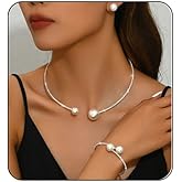 PINK TOWN Vintage Rhinestone Bridal Jewelry Sets,Crystal Wedding Prom Earrings Necklace Bracelet Set Fashion Zircon Bride Jewelry Dress Accessories for Women