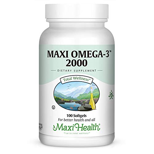 Omega 3 Fish Oil Triple Strength 2000 mg Kosher Fish Oil Supplements